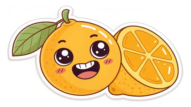 citrus sticker