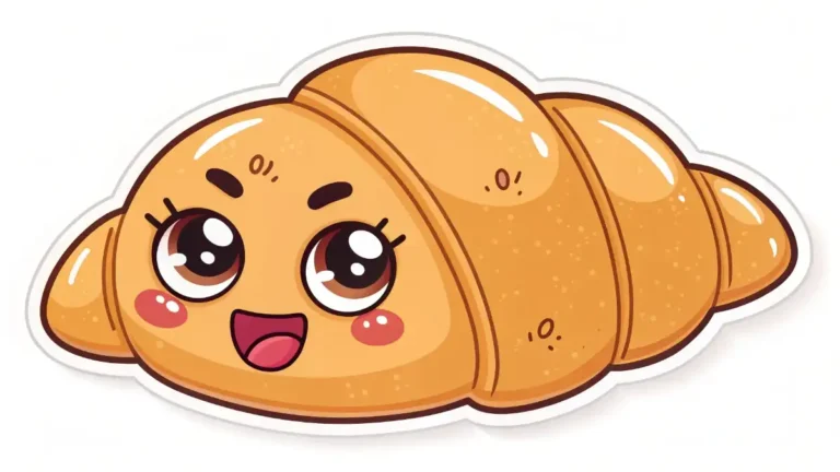 croissant sticker