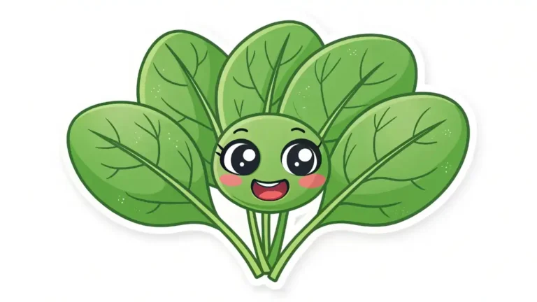 spinach cute