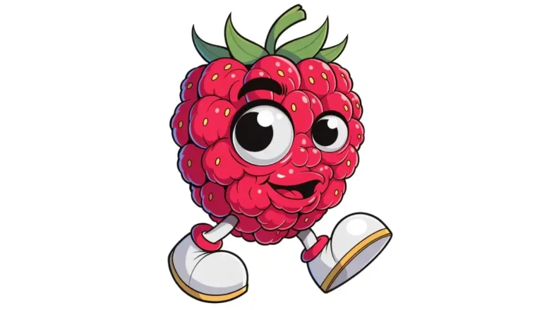 cute raspberry