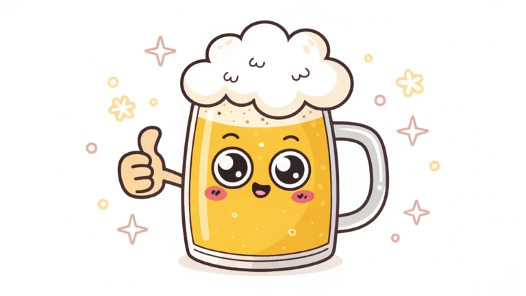 cute beer mug