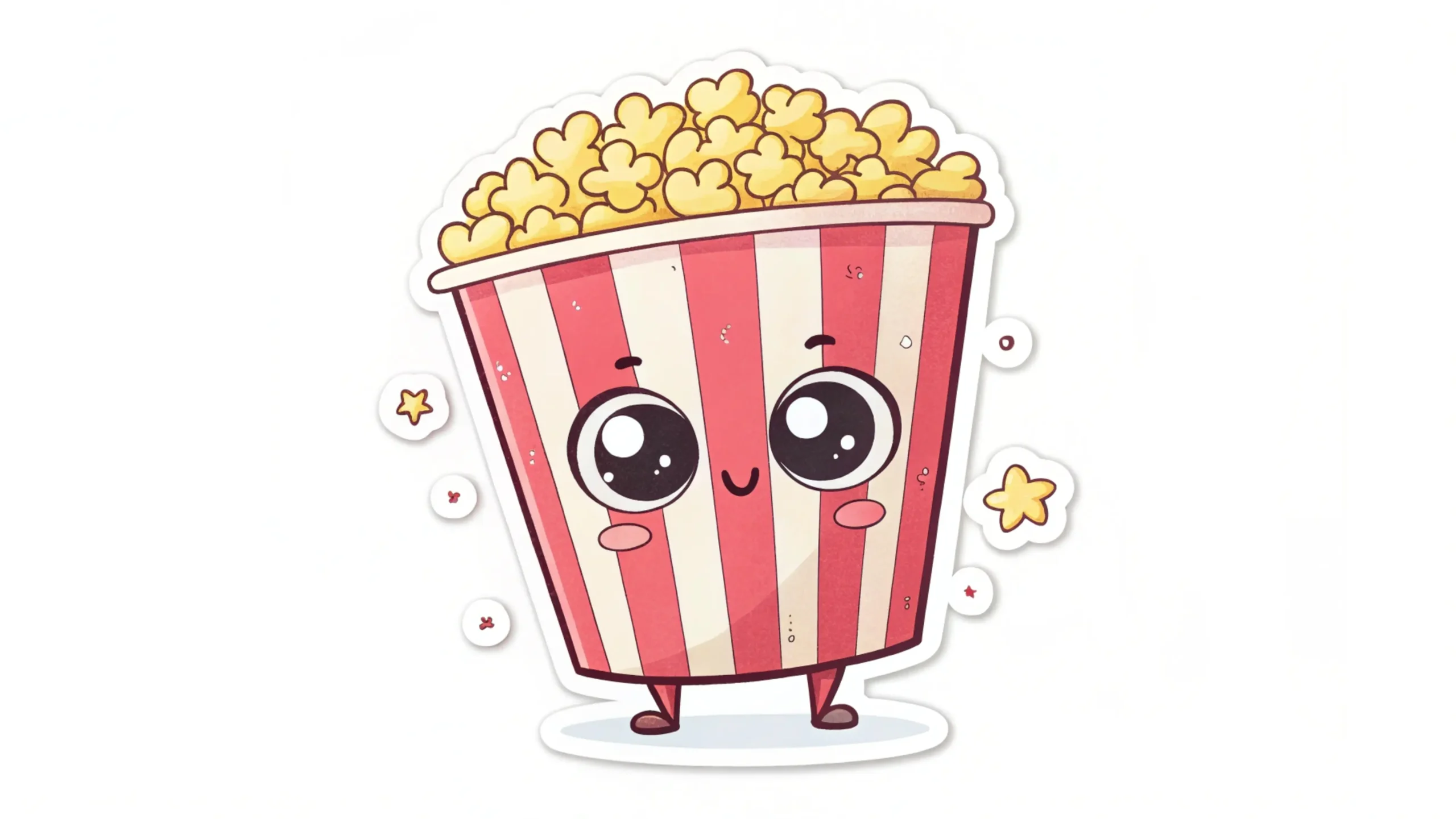 cute popcorn bucket