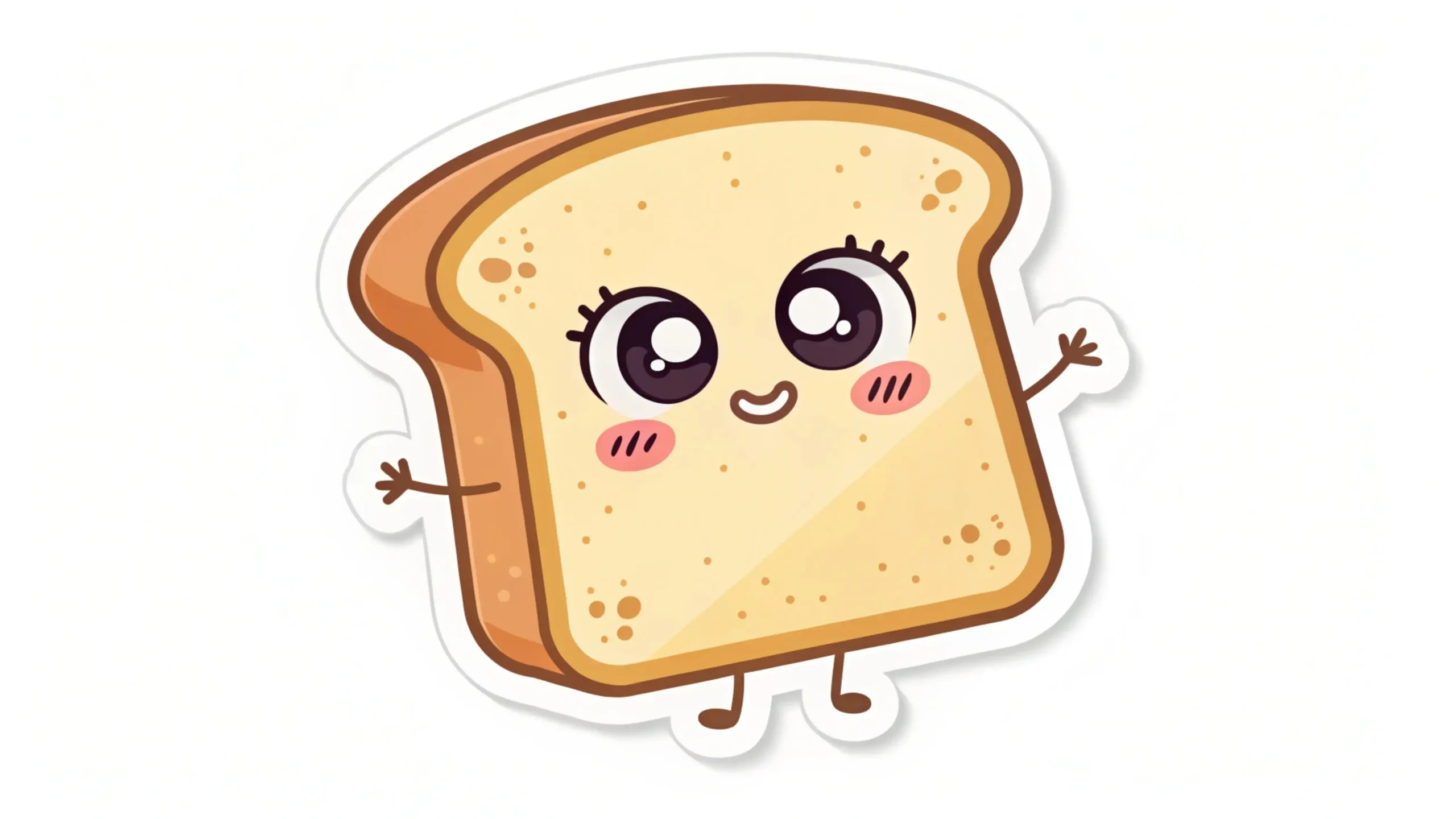 cute toast