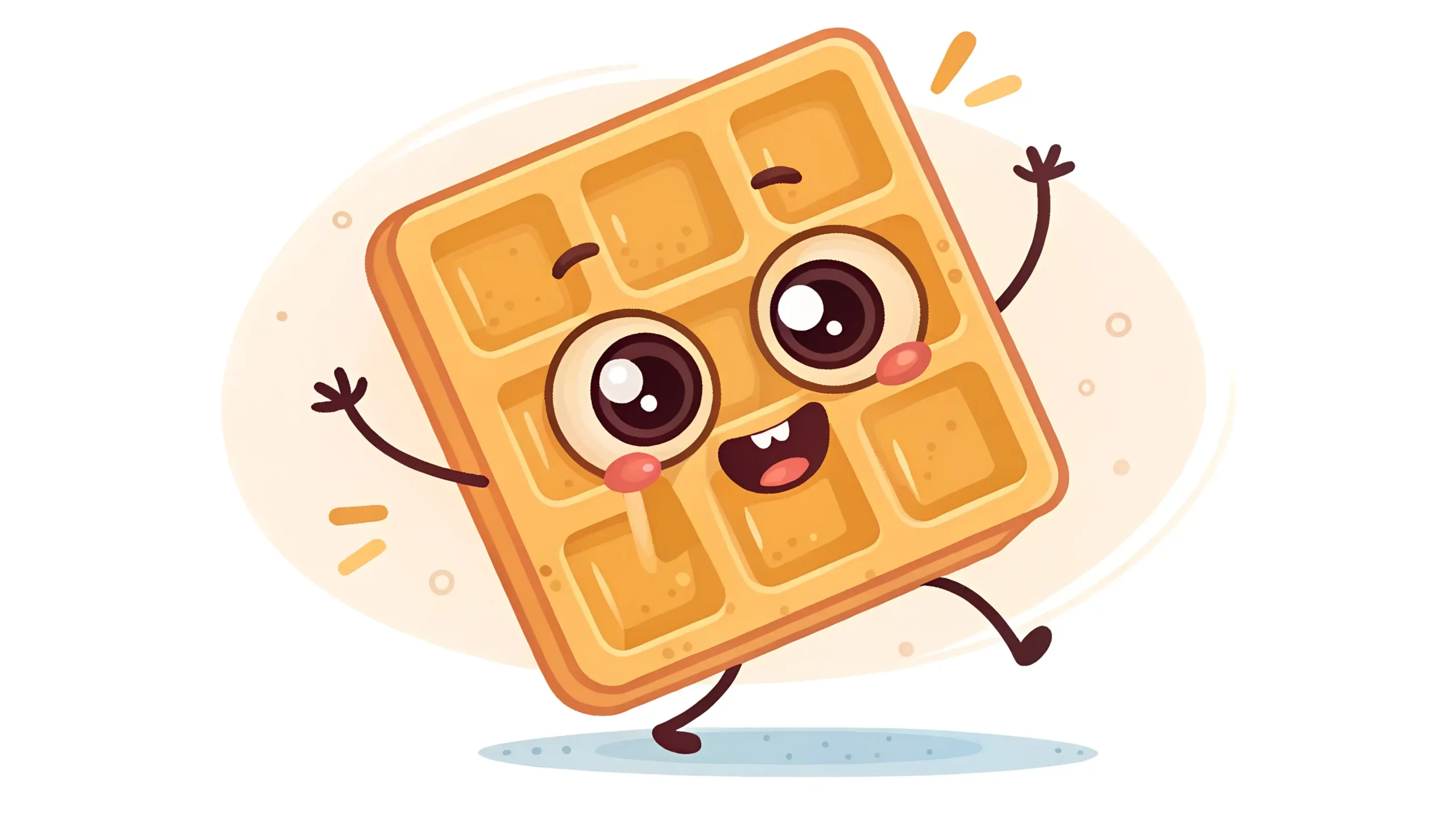 cute waffle