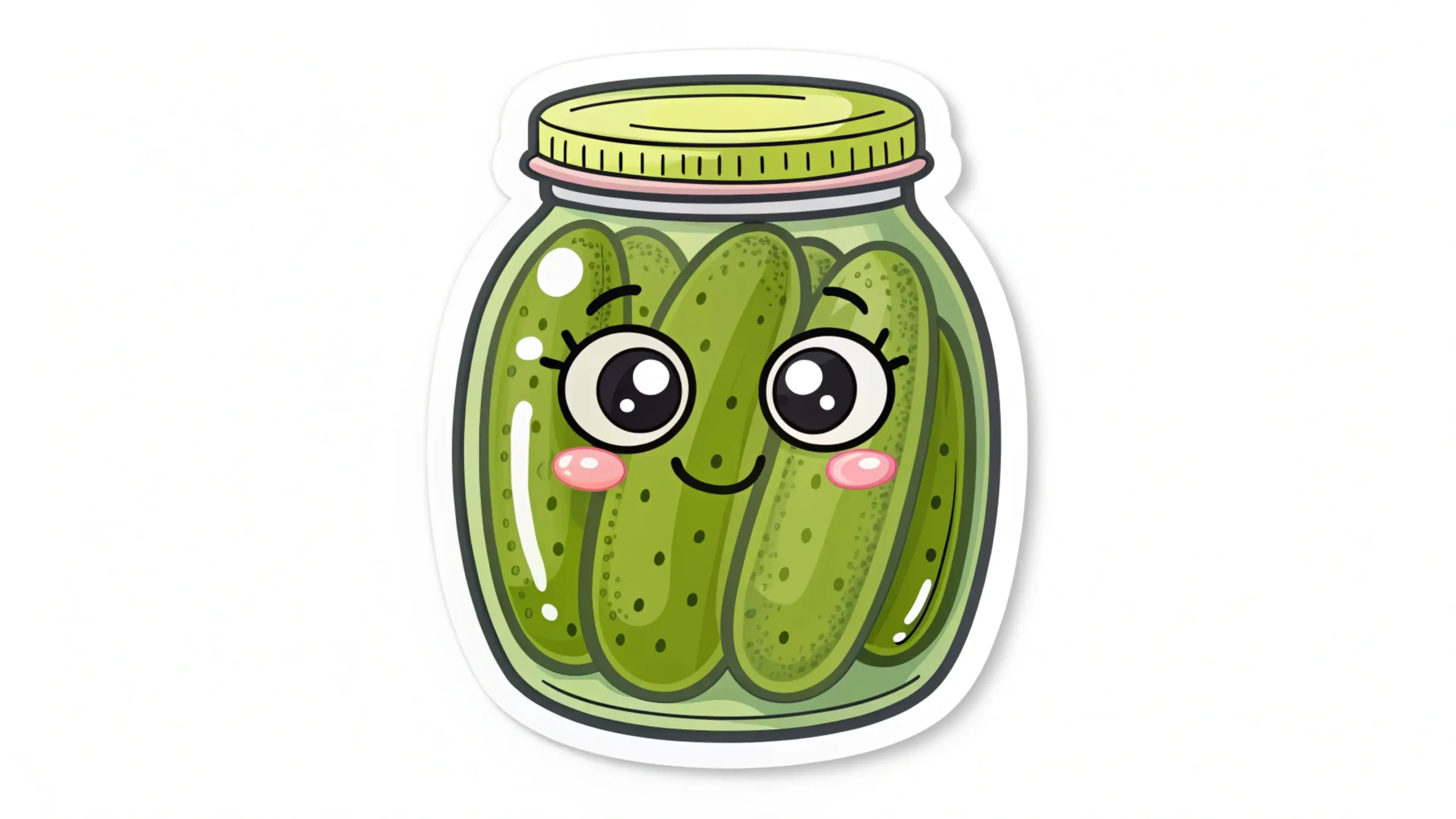 pickle jar cute