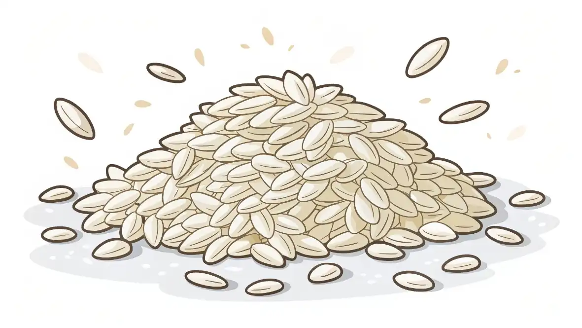 rice grains