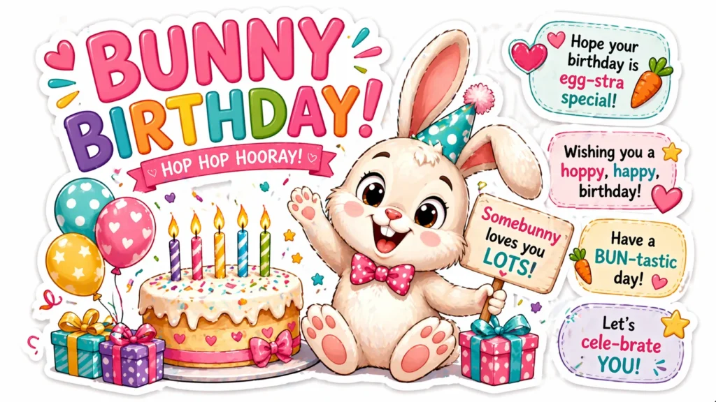 Bunny Birthday Buns