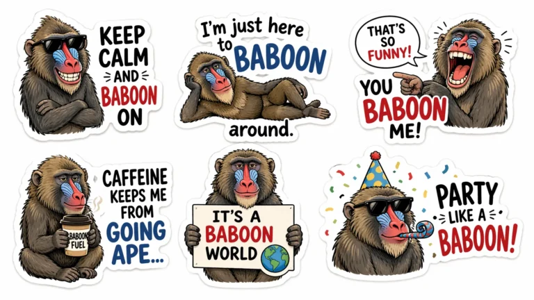 Funny Baboon Puns