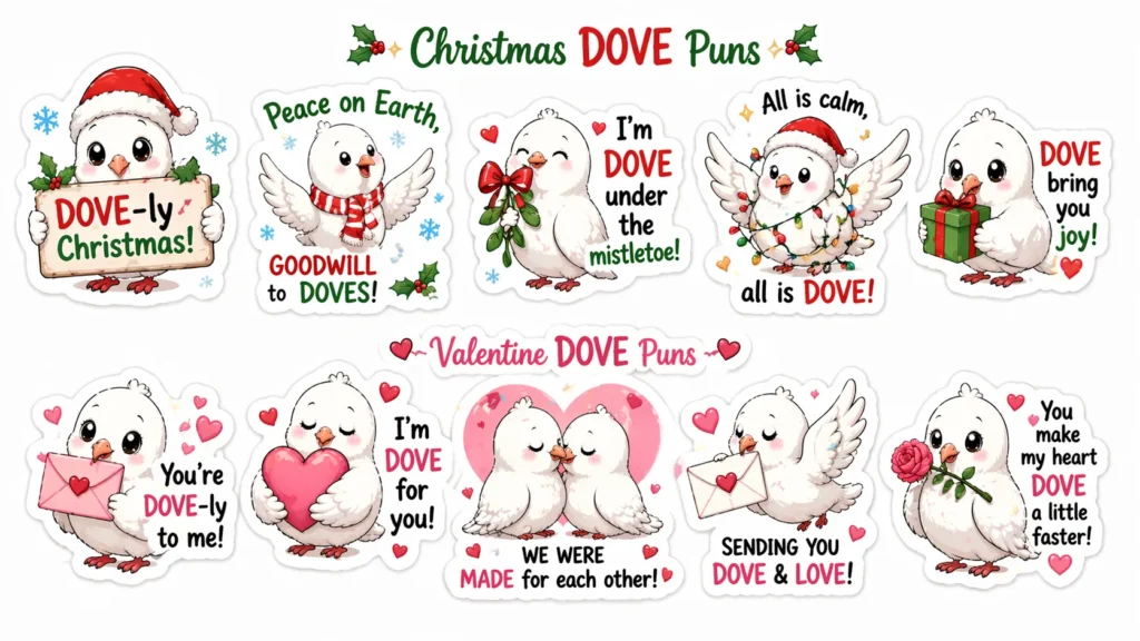 Christmas & Valentine Puns