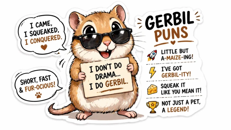 Gerbil Puns
