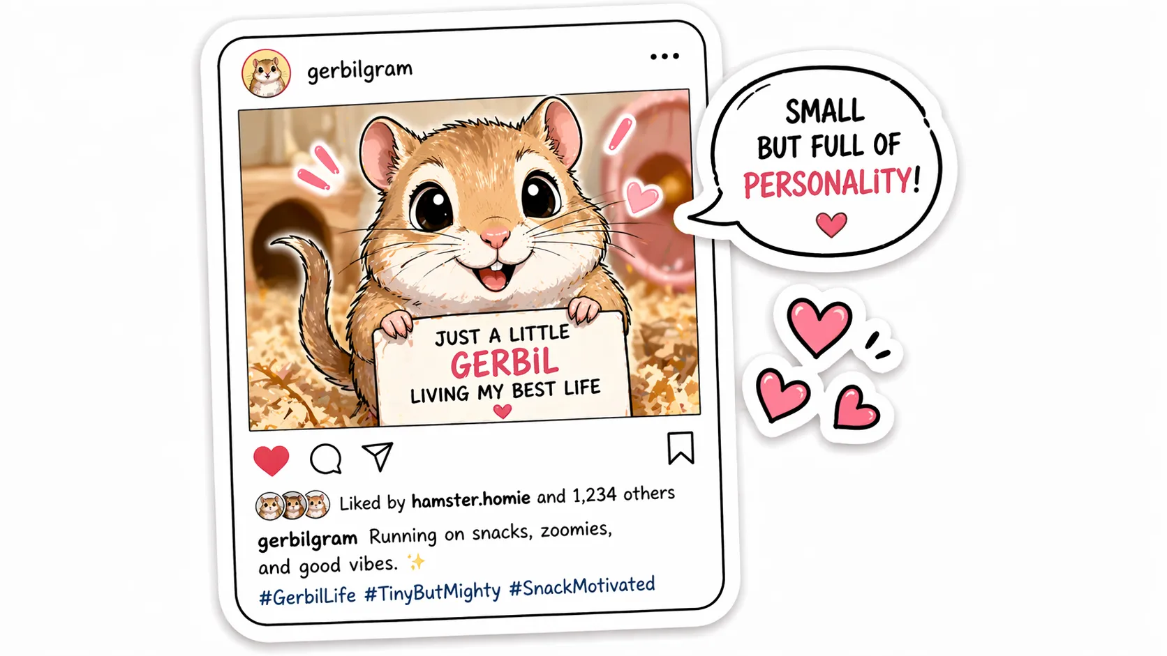 Gerbil Puns for Instagram Captions