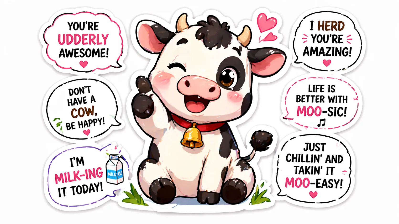 Cute Cow Puns