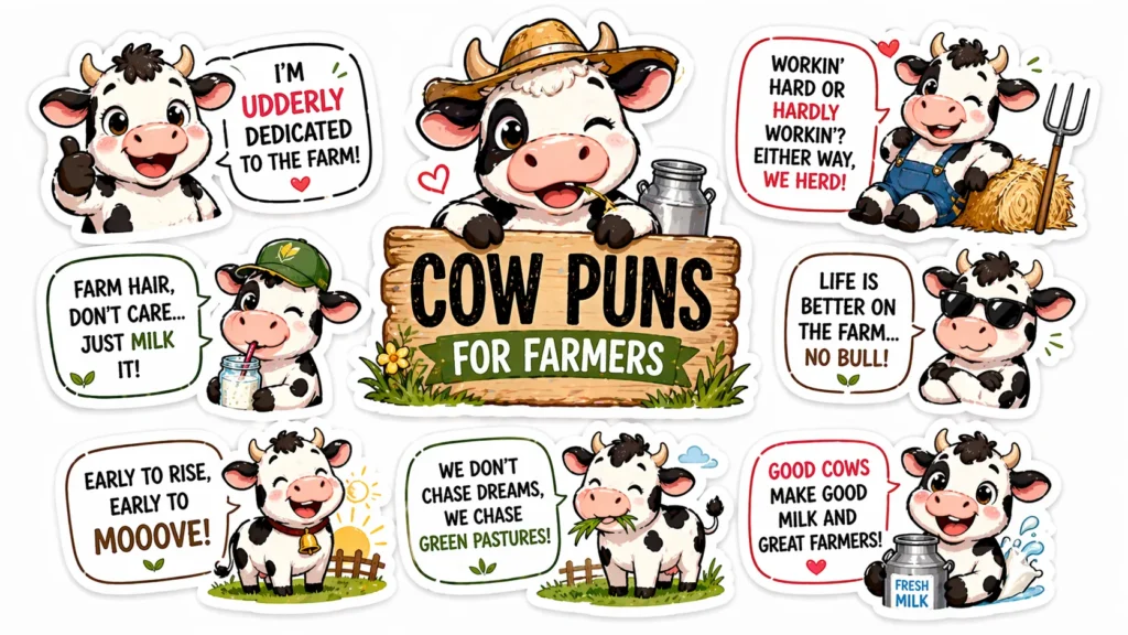 Cow Puns for Farmers
