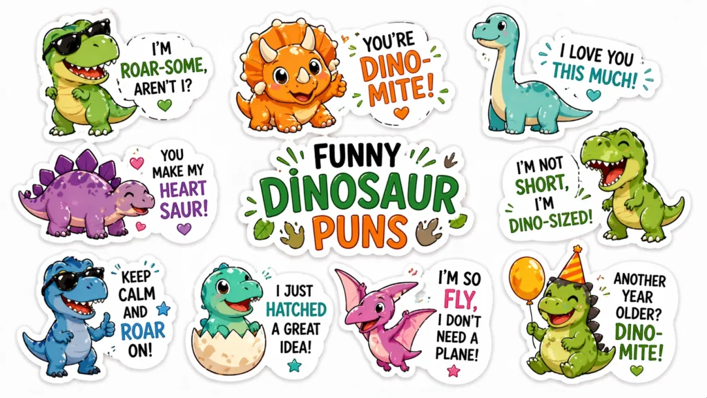 Funny Dinosaur Puns