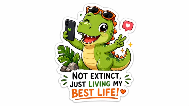 Dinosaur Instagram Puns
