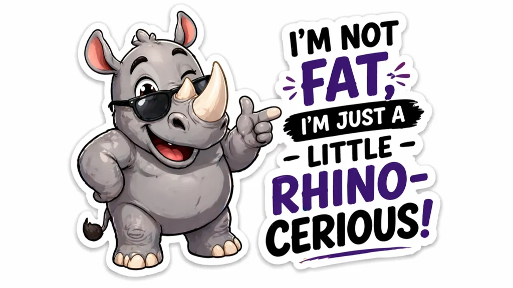 Funny Rhino