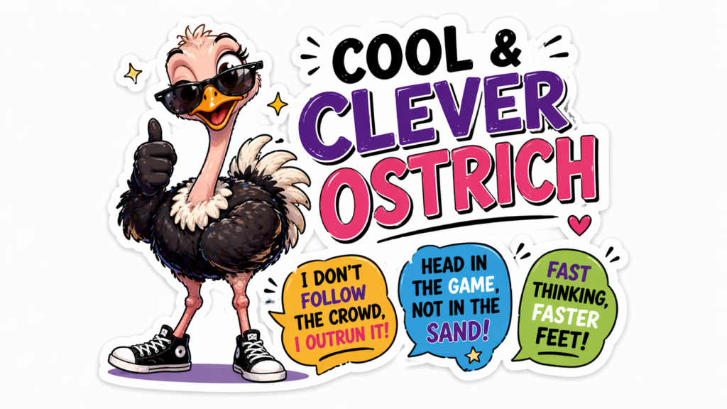 Cool and Clever Ostrich Puns