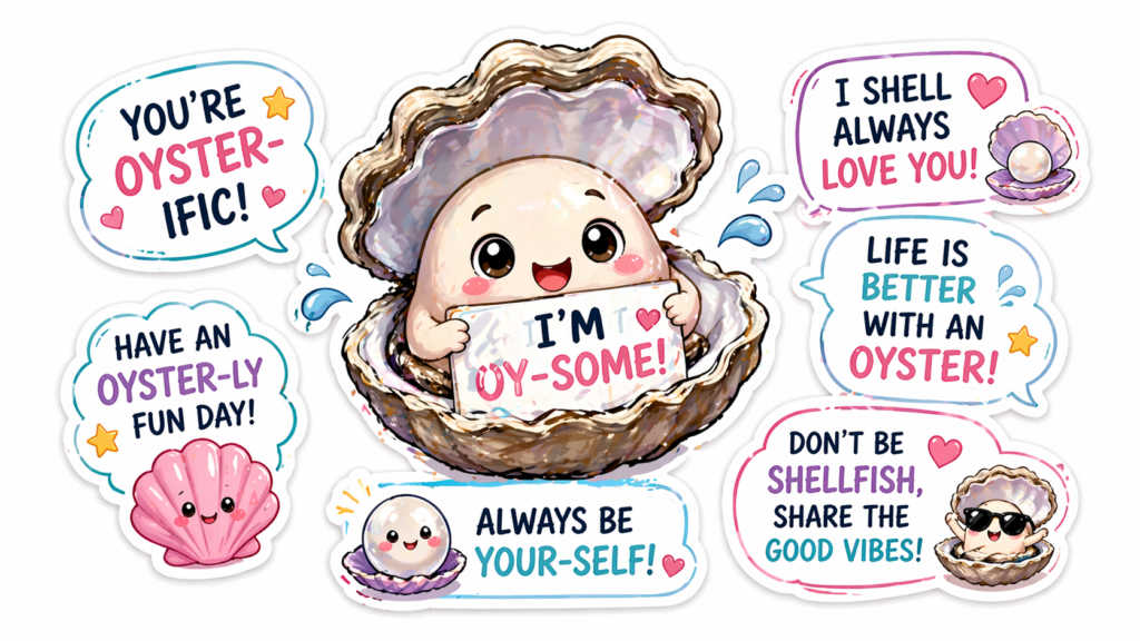 Cute Oyster Puns