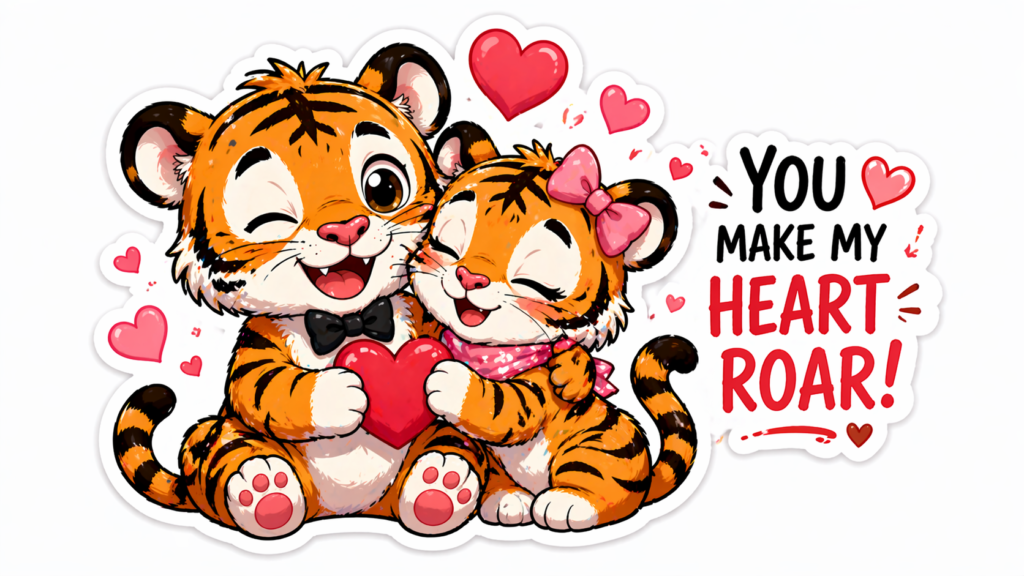 Love & Romantic Tiger Puns