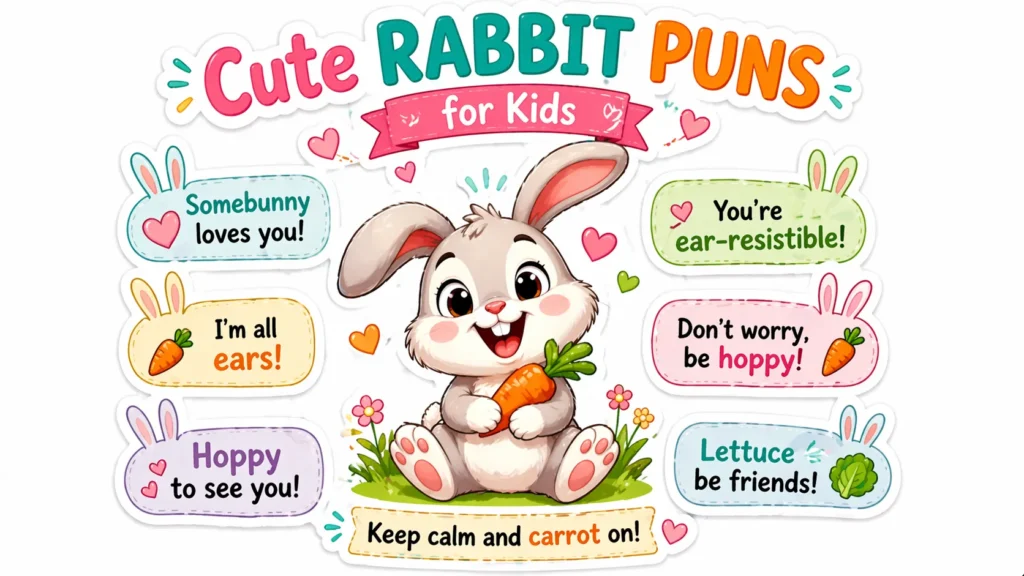 Cute Rabbit Puns