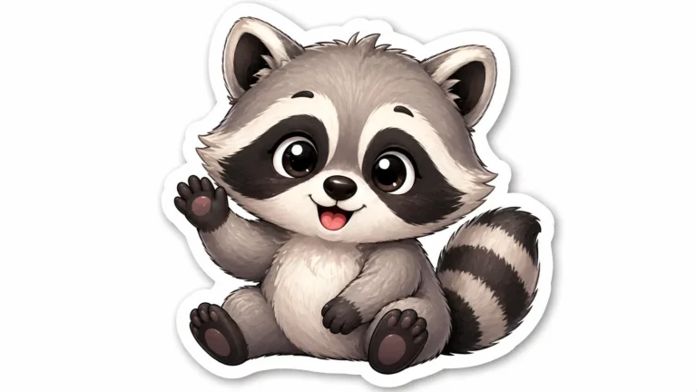Cute Raccoon