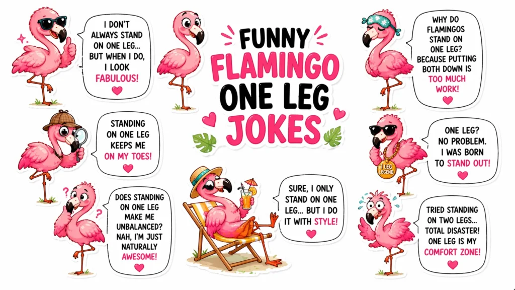 Flamingo One Leg Jokes