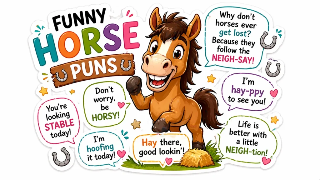 Funny Horse Puns