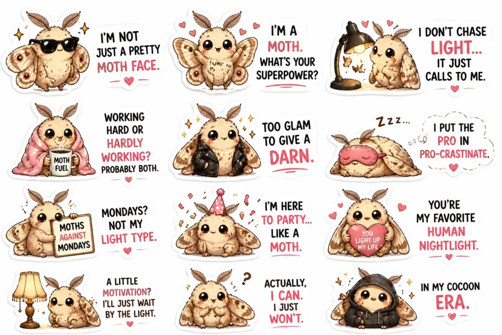 Funny Moth Puns
