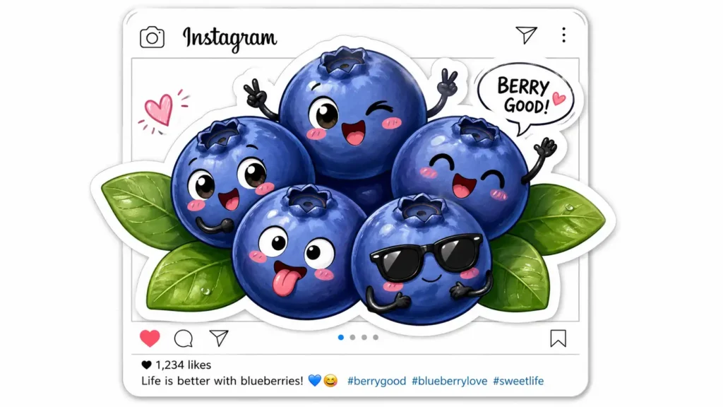 blueberry instagram