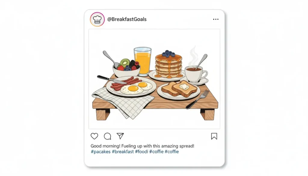 breakfast instagram