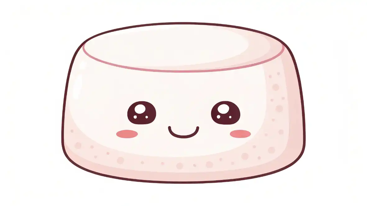 cute marshmallow