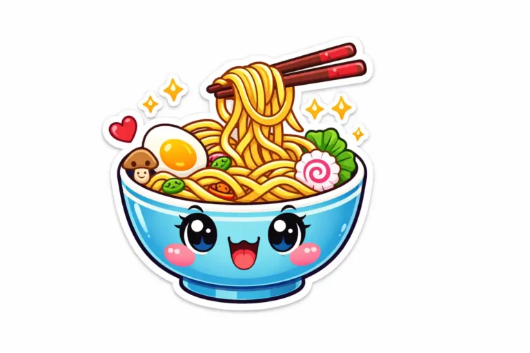 cute noodles featured