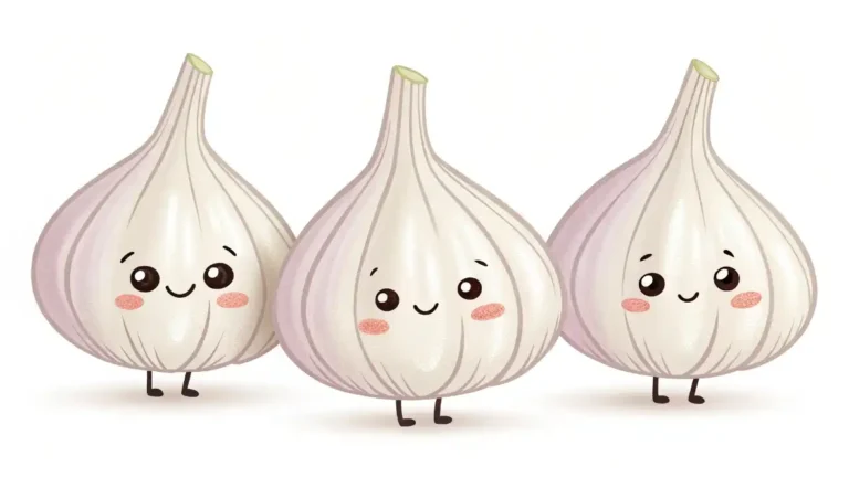 garlic cloves cute
