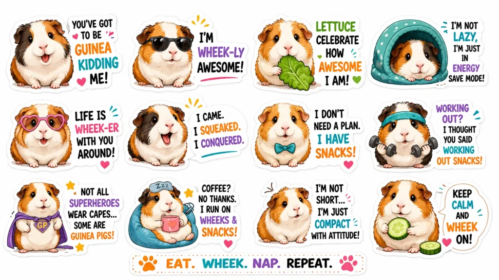 Funny Guinea Pig Puns