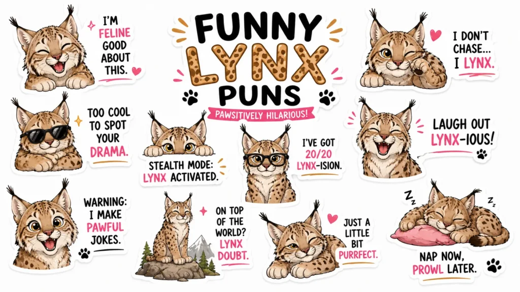 Funny Lynx Puns