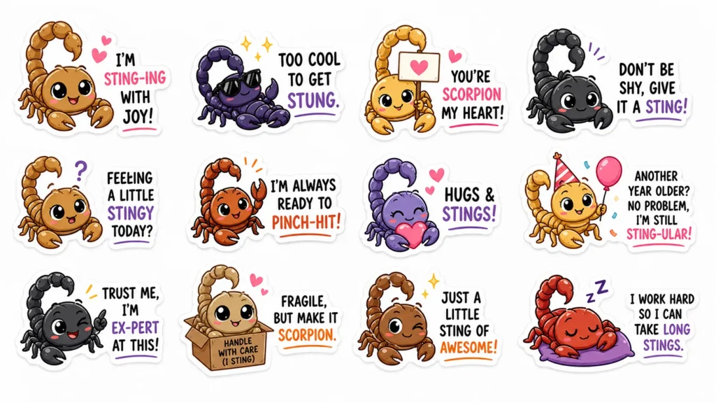 Funny Scorpion Puns