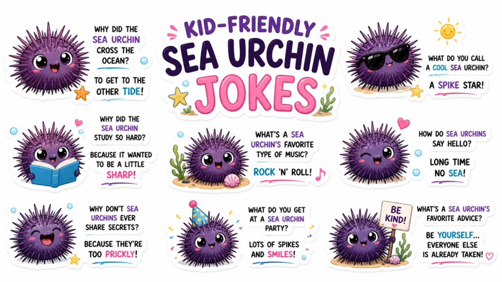 Kid-Friendly Sea Urchin Jokes