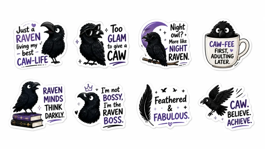 Raven Puns for Instagram Captions