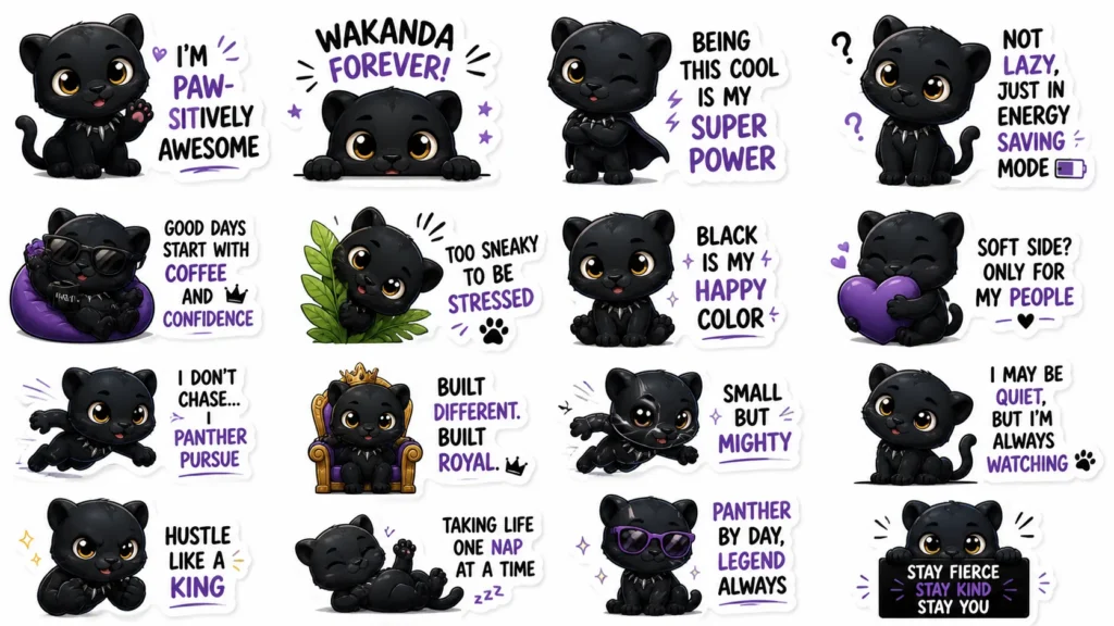 Wakanda Black Panther Forever Puns & Jokes
