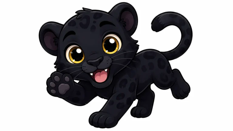 black panther cute small