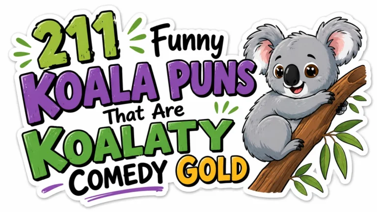 211 Funny Koala Puns That Are Koalaty Comedy Gold