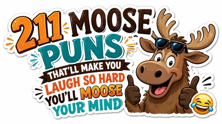 211 Moose Puns That'll Make You Laugh So Hard You'll Moose Your Mind