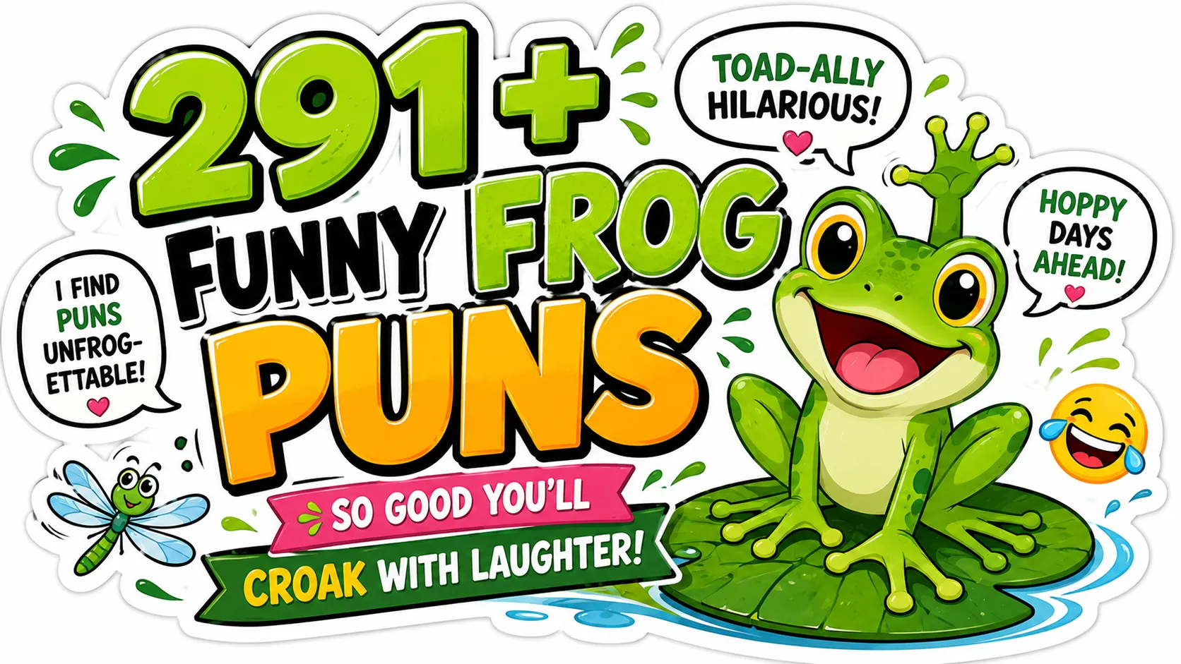 291+ Funny Frog Puns So Good You'll Croak With Laughter