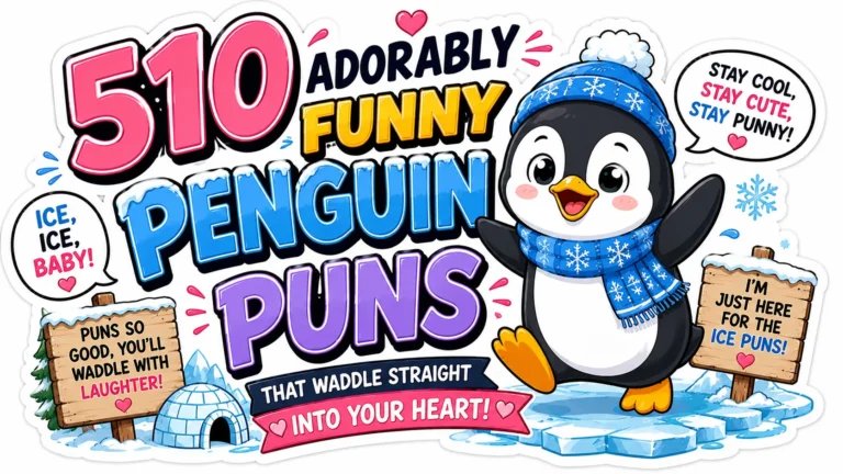 Funny Penguin Puns