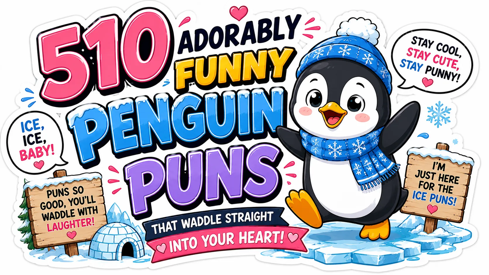 Funny Penguin Puns