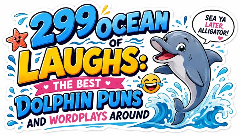 Cute Dolphin Puns