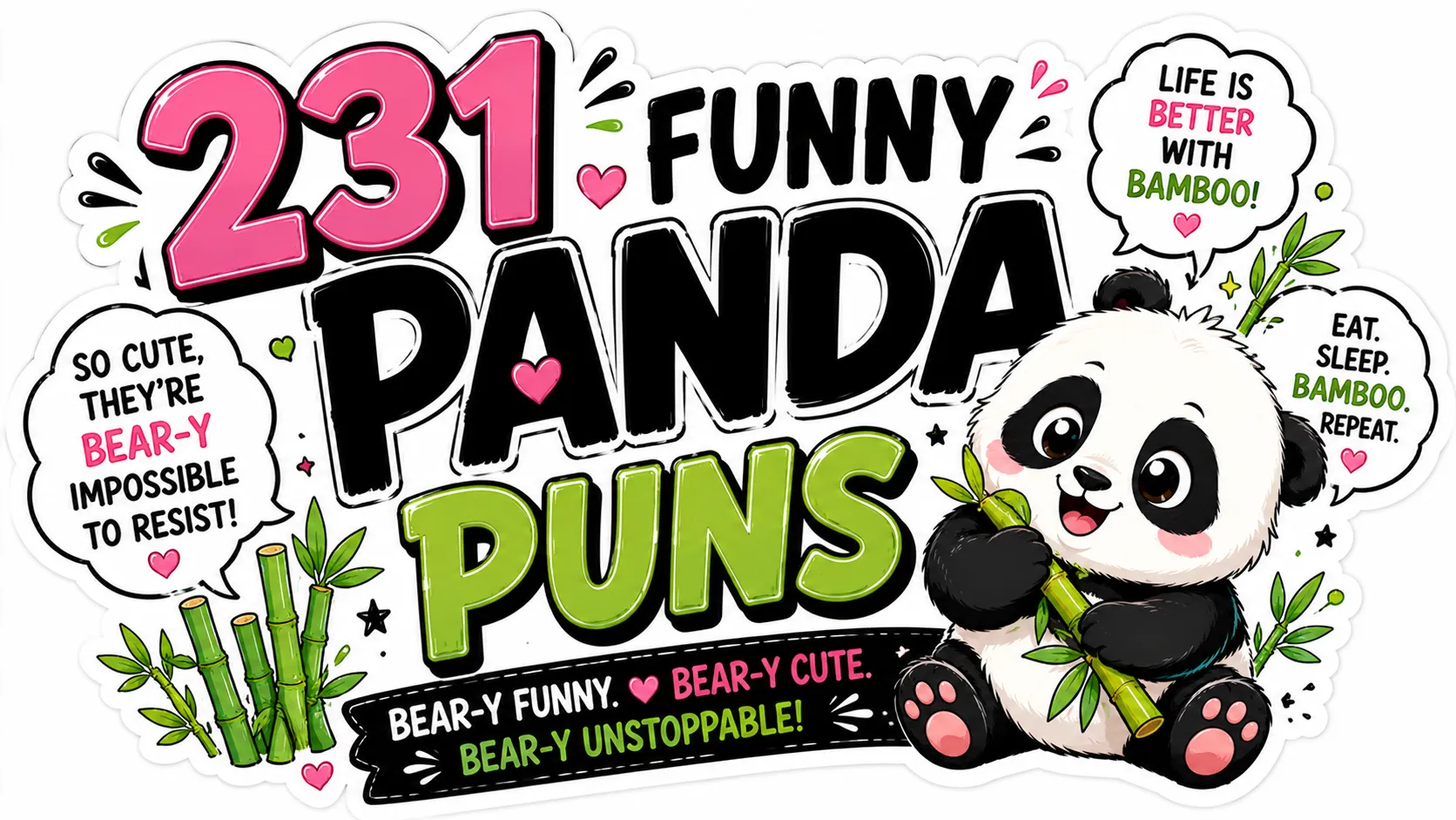 Funny Panda Puns