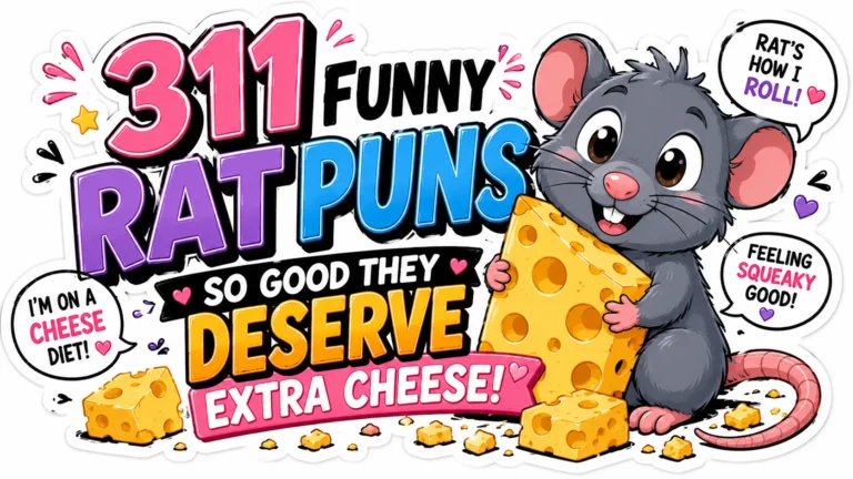 Funny Rat Puns