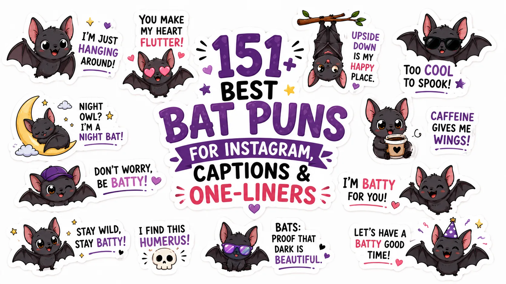 151+ Best Bat Puns