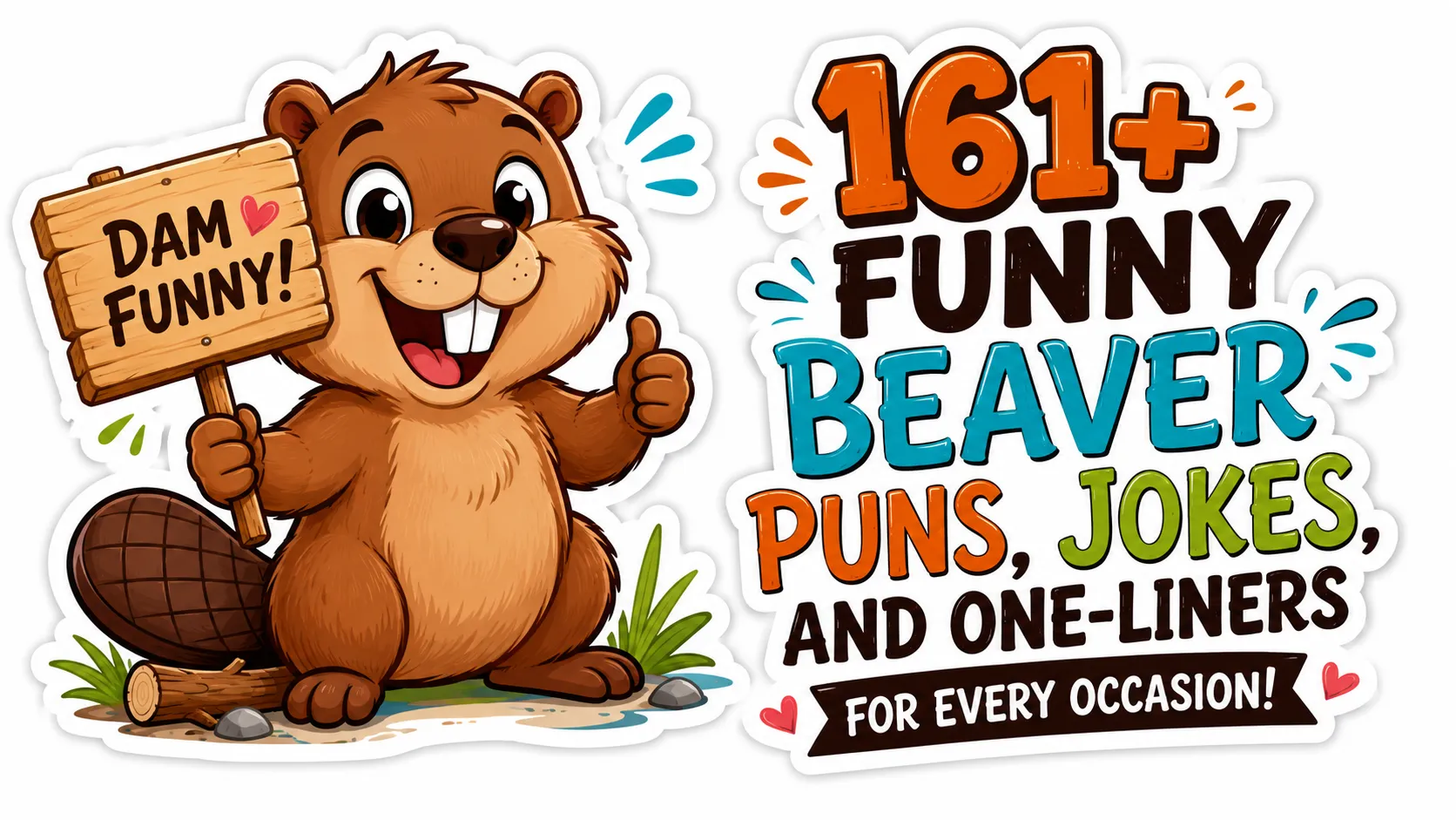 161+ Funny Beaver Puns, Jokes, and One-Liners for Every Occasion